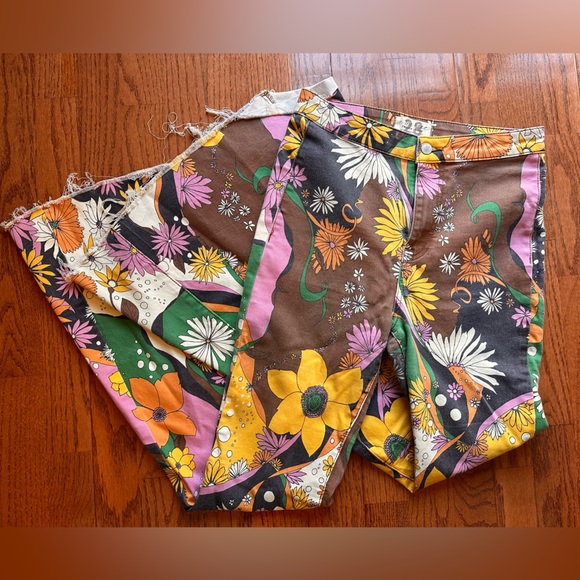 Free People Floral Flare Pant - Picture 2 of 6
